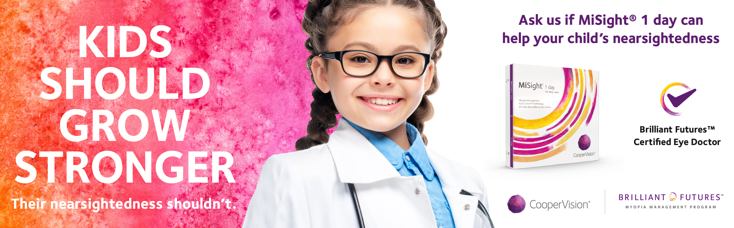 MiSight® 1 day Contact Lenses